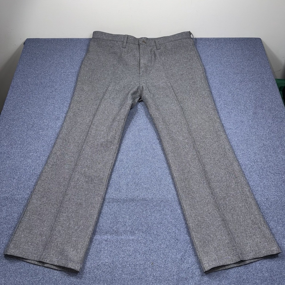 Wrangler Wrancher Dress Jeans Western Bootcut 82HG Heather Grey Mens 36x30 Pants
